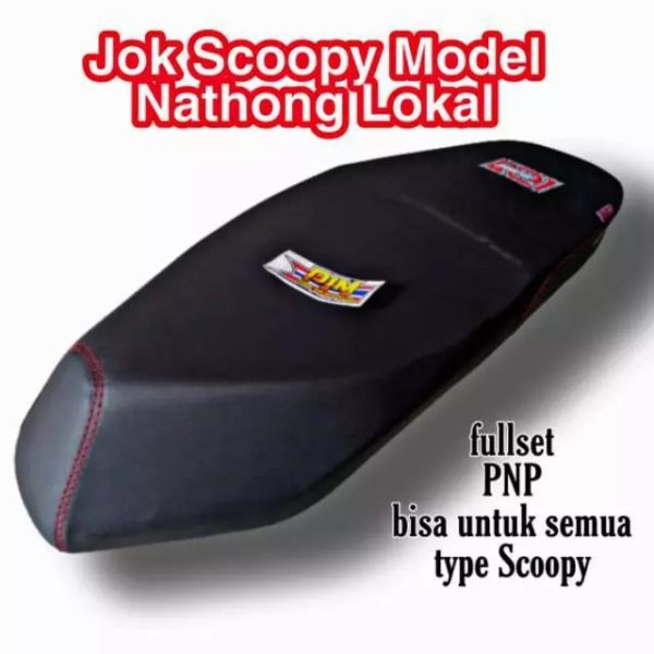 Jok Nathong scoopy new /old model nathong Komplit Tinggal Pasang