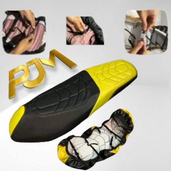 Cover Jok Motor Enmore Langsung Pakai (Karet Terpasang)