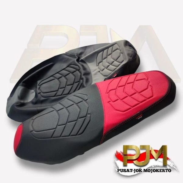 Cover Jok Motor Enmore Langsung Pakai (Karet Terpasang)