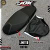 Kulit Jok Motor Polos CARBON CATUR Motif ARVI