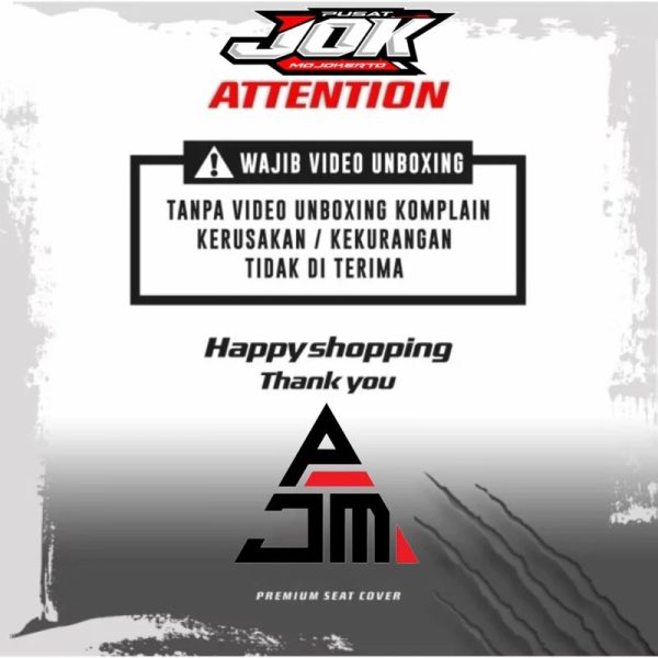 Cover Jok Motor Enmore Langsung Pakai (Karet Terpasang)
