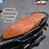 Sarung Jok Cover Motor Langsung Pasang (Matic & Bebek) tawon