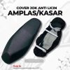 Cover Jok Motor Polos Anti Cakaran Kucing – Praktis Langsung Pasang!