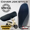 Sarung Jok Khusus STYLO model Caferaser Catur Long (langsung pasang)