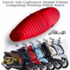 Cover Jok Caferacer Grand Filano (Langsung Pasang Pakai Karet) Sarung Jok Press Logo Busa