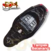 Cover Jok Motor Tanpa Staples (Karet & Velcro, Bahan Zeus, Model Piramid)