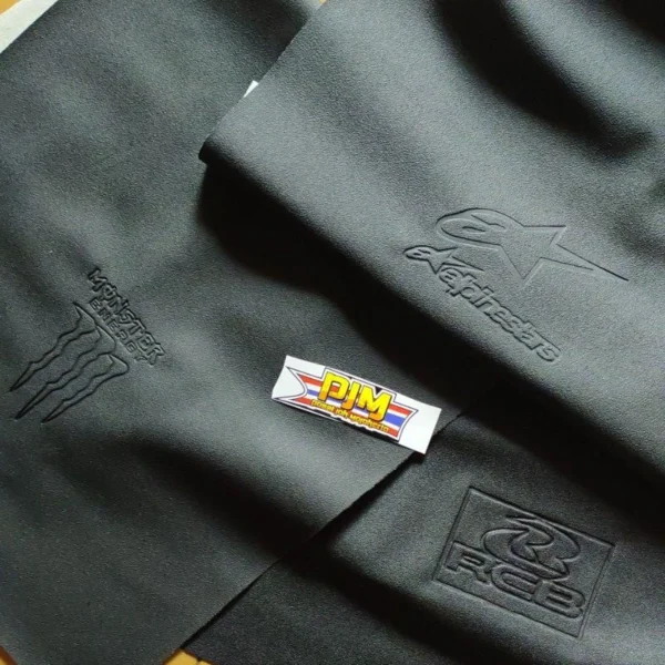 Kulit Jok Racing Anti Slip Embos Logo Timbul for Vario Nmax Aerox PCX Beat Mio Jupiter