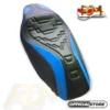 Cover Jok Motor Tanpa Staples (Karet & Velcro, Bahan Zeus, Model Piramid)