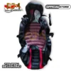 Cover Jok Motor Tanpa Staples (Karet & Velcro, Bahan Zeus, Model Piramid)