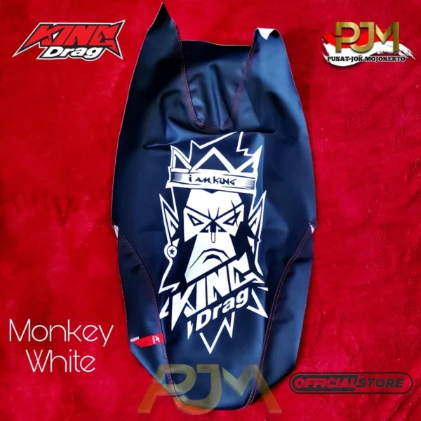 Kulit Jok Motor Vario, Beat, Mio, Aerox, Nmax, Pcx Model King Drag