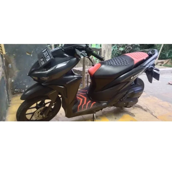 Sarung kulit Cover Jok Variasi NMAX PCX AEROX Vario beat mio Xride scoopy (model tawon) STAPLES