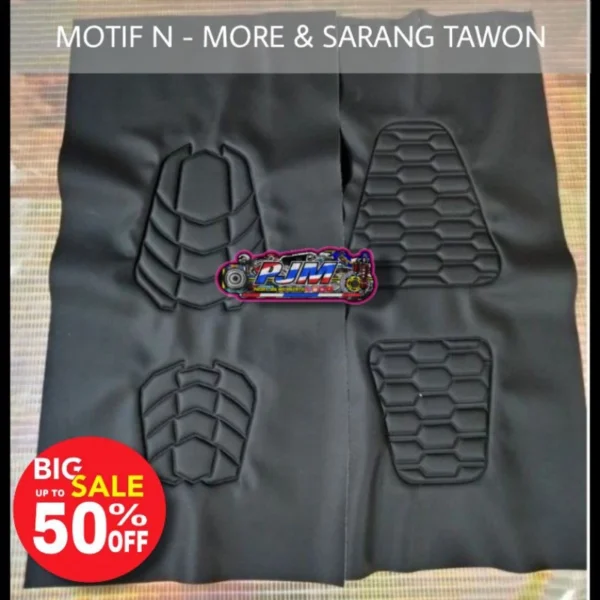 SARUNG / KULIT /COVER JOK MOTOR Motif N-MORE & Mentul SARANG TAWON