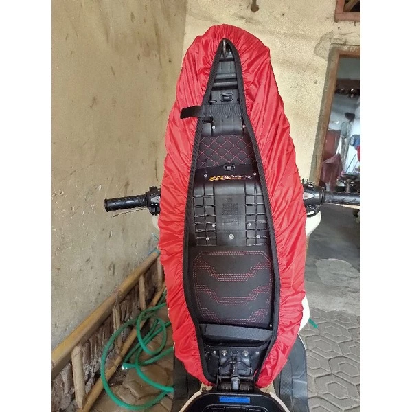 SARUNG JOK MOTOR / MANTEL JOK WATERPROOF ANTI CAKAR KUCING HONDA YAMAHA SUZUKI BEBEK VARIO BEAT JUPITER