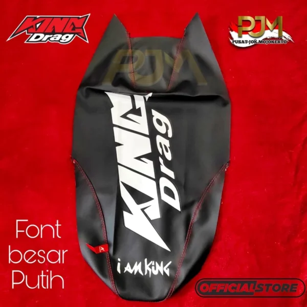 Kulit Jok Motor Vario, Beat, Mio, Aerox, Nmax, Pcx Model King Drag