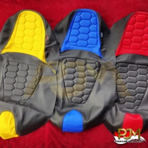 Sarung kulit Cover Jok Variasi NMAX PCX AEROX Vario beat mio Xride scoopy (model tawon) STAPLES