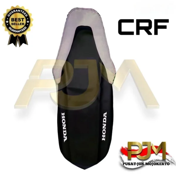 Sarung Cover Kulit Jok CRF / Kulit Jok Honda CRF Model Bawaan Pabrik