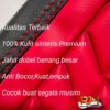 Kulit Jok Variasi Motor Model ENMORE (STAPLES) Mio Vario Nmax Beat Bahan Tebal Zeus