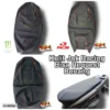 Kulit Jok Racing Anti Slip Embos Logo RCB MONSTER (PCX VARIO NMAX AEROX SUPRA MIO VIXION BEAT SATRIA)