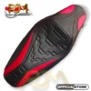 Cover Jok Motor Tanpa Staples (Karet & Velcro, Bahan Zeus, Model Piramid)