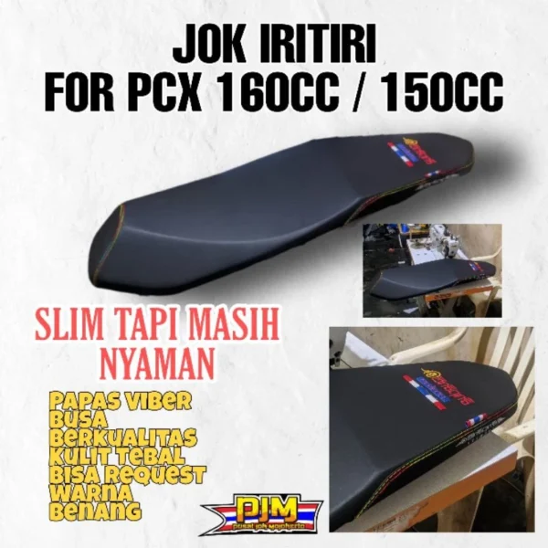 Jok Slim Pcx 160 / 150 model Iritiri Slim anti jinjit FULSET PNP