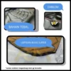 Kulit Jok Variasi Motor Model ENMORE (STAPLES) Mio Vario Nmax Beat Bahan Tebal Zeus
