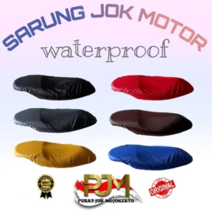 SARUNG JOK MOTOR / MANTEL JOK WATERPROOF ANTI CAKAR KUCING HONDA YAMAHA SUZUKI BEBEK VARIO BEAT JUPITER