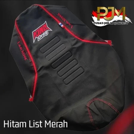 Kulit Jok Motor King Drag Bordir Terbaru