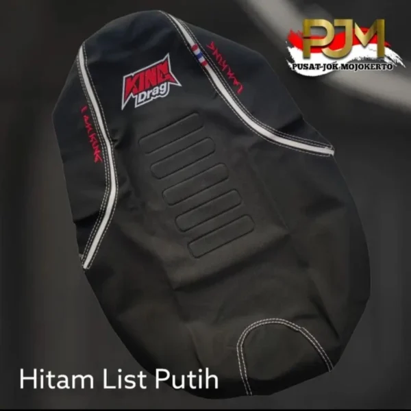 Kulit Jok Motor King Drag Bordir Terbaru