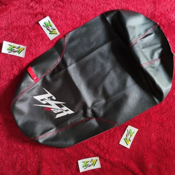 Kulit Jok Motor ESR Tinggal pasang (Eat sleep Race) For Vario Aerox Jupiter