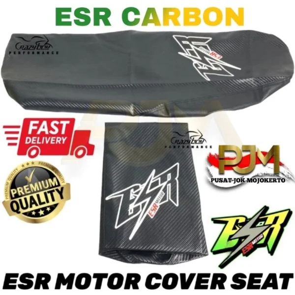 Kulit Jok ESR Carbon Vario Beat Pcx Aerox Jupiter