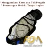 Sarung/ Cover Jok Diamond Langsung Pasang Sendiri Pakai Karet Tanpa Staples