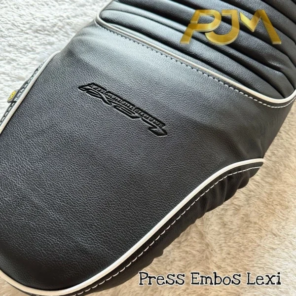 Sarung Jok Lexi Caferacer Langsung Pasang Tanpa Staples Cover Press Embos Karet