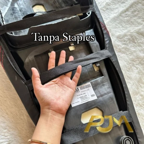 Sarung Jok Nathong Ori Tinggal Pasang Tanpa Staples Model Terbaru Tulisan Warna