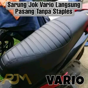 Sarung Jok Vario Langsung Pasang Tanpa Staples Bisa Pakai Sendiri