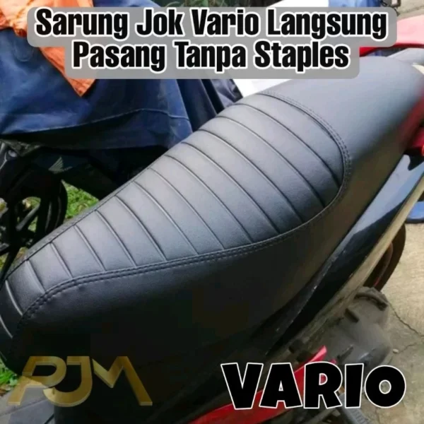 Sarung Jok Vario Langsung Pasang Tanpa Staples Bisa Pakai Sendiri