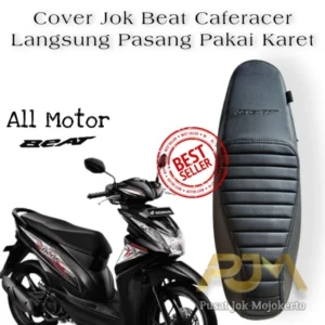 Cover Jok motor BEAT 𝐋𝐀𝐍𝐆𝐒𝐔𝐍𝐆 𝐏𝐀𝐒𝐀𝐍𝐆 model CAFERASER