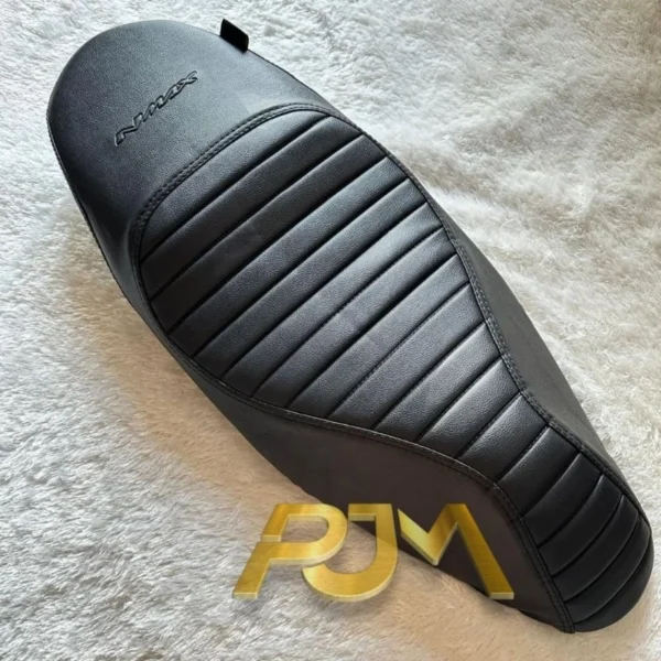 Cover Jok Yamaha Nmax Caferacer (Langsung Pasang Pakai Karet, Press Embos Nmax Busa Tebal)