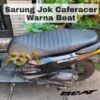 Kulit Jok Beat Cover Jok Beat fi Jok Beat Model Caferaser LANGSUNG PASANG (sudah ada karetnya)
