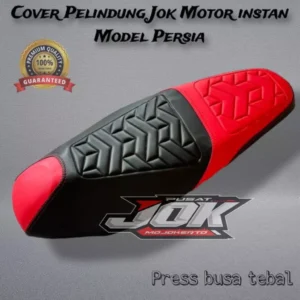 Cover Jok Motor Model Persia Langsung Pasang Instan Tanpa Staples