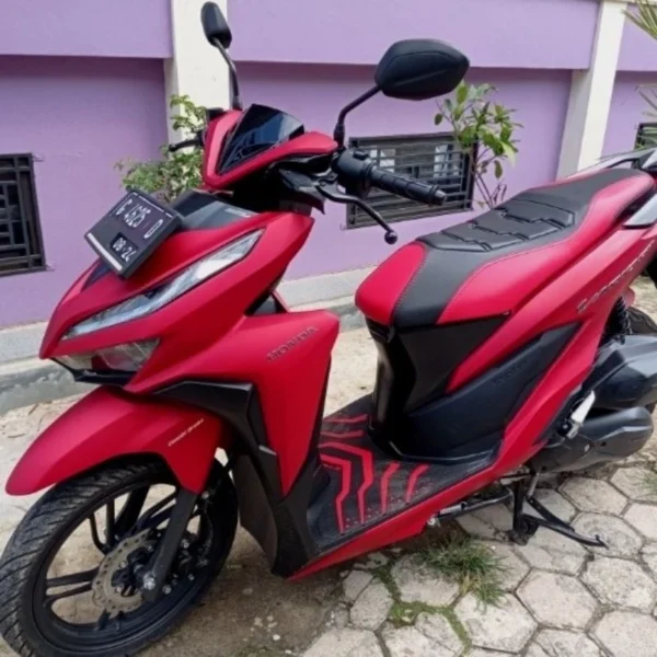 Cover Jok Motor Eropa Langsung Pasang (Karet Terpasang)