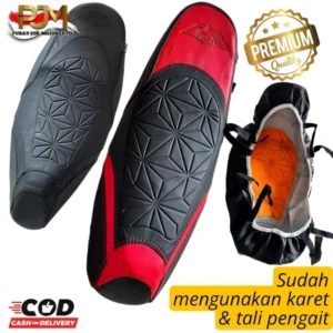 Cover Jok Motor Model Berlin Pakek Karet Langsung Pasang