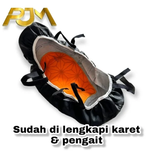 Cover Jok Motor Model Berlin Pakek Karet Langsung Pasang