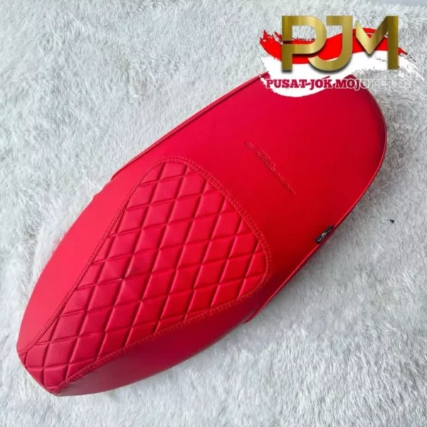 Sarung Jok Motor Filano Karet Model Wajik Press Embos Logo Tinggal Pasang Tanpa staples