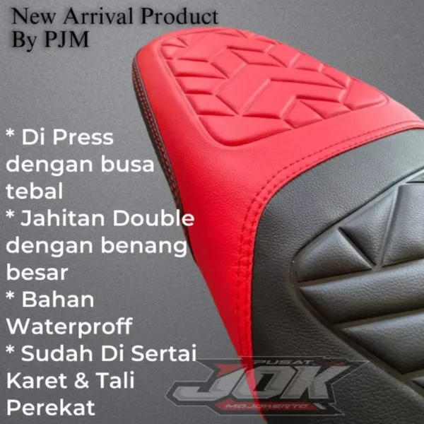 Cover Jok Motor Model Persia Langsung Pasang Instan Tanpa Staples