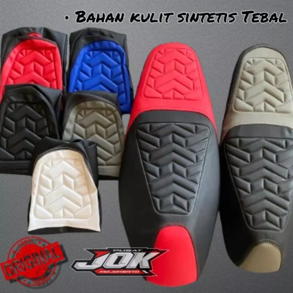 Cover Jok Motor Model Persia Langsung Pasang Instan Tanpa Staples