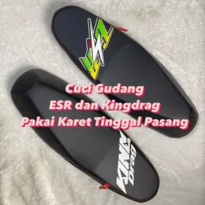 CUCI GUDANG COVER JOK MOTIF RANDOM ESR KINGDRAG THROTLE UP RCB ROB 1 Langsung Pasang Tanpa Staples