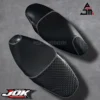 Kulit Jok Motor Carbon 4D X Motif Tenun – Premium Anti Slip & Stylish Sporty