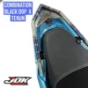 Kulit Jok Motor Carbon 4D X Motif Tenun – Premium Anti Slip & Stylish Sporty