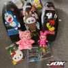 Cover Jok Motor Kartun Lucu – Labubu, Hello Kitty, Tayo | Langsung Pasang!