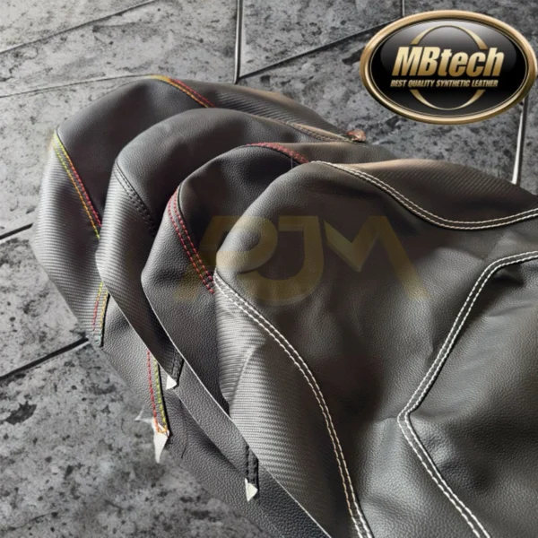Kulit Jok Ori MB-TECH Jahit Tengah For VARIO NMAX AEROX PCX